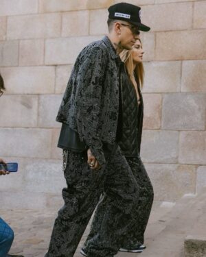 Jessica Hart Instagram - Mum   Dad steppin’ out for Dad’s first fashion show