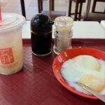 Jessica Hester Hsuan Instagram - Treated myself with cheese toast kaya, Barley water and two eggs for tea. Looked across the table and saw a couple sharing the same amount…..🤪 Of course I finished everything! And on the way back, I could not resist the chicken rice……🐽. Live and eat like there is no tomorrow!
