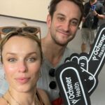 Jessica McNamee Instagram – Nola, baby! 🎬   🤰🏻  🎉