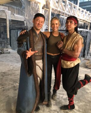 Jessica McNamee Instagram - Can’t wait to see you all again! #mk2 🔪 #mortalkombat