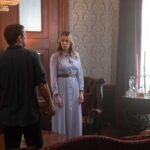 Jessica McNamee Instagram - THE VISITOR is out today on Digital and on Demand - link in my bio to watch! Loved shooting this spooky wooks movie with @finnjones and @jp_lange eat ya heart out Halloween month @blumhousehorror @blumhouse @paramountscares @paramountmovies . Where he goes, death follows. 🖼️ Watch the #TheVisitorMovie