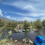 Jessica McNamee Instagram – We went camping. Apart from the dust and the fire ants and the heatwave and the part where we ran out of water… it was overall excellent due to this beautiful river and this rad group of weirdos and the 🍄