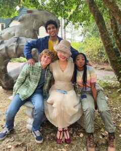 Jessica Parker Kennedy Instagram - BTS Part 1 #PercyJackson