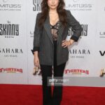 Jessica Parker Kennedy Instagram - #WorldMMAAwards #KnockOutOfTheYear #UFC Hair by @sambentson Makeup by @keelyzelanka