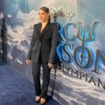 Jessica Parker Kennedy Instagram - Thank you to @MetMuseum for hosting #PercyJackson and thank you to @Versace for this insane suit 🐍 @PercySeries premieres tomorrow Dec 20th on @DisneyPlus ⚡️ Styled by @highheelprncess