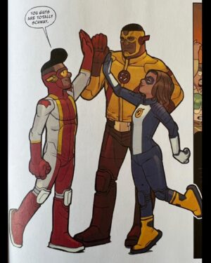 Jessica Parker Kennedy Instagram - THIS IS BANANAS!
“Earth-Prime The Flash” Comic Book and lil XS is in it!

#TheFlash ⚡️