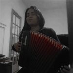 Jessica Pimentel Instagram - This is what happens when you hit the road with #texmexpunk band @pinataprotest and you wanna mariachi but your heart is too black metal still and it's cold outside #accordion #frontalini #jessicapimentelmusic