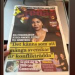 Jessica Pimentel Instagram - Svensk vänner! fick du din kopia av Aftonbladet idag? Save me one.. or 10! Tack. Aftonbladet Nöje