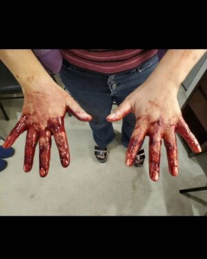 Jessica Pimentel Instagram - Besides being named as one of the best shows of 2023, The talented makeup and SFX makeup team
Of @thehorrorofdoloresroach @blumhouse  are honoured for the consideration in the "Best Contemporary Makeup" category in the 706 Guild Awards!!!! 
I got off easy dealing with the blood and gore on this show, others.. not so much 😂💆🏽‍♀️🪓🥟🍽️
Guild members and artists - please consider voting for us for the nomination!! 

#repost @kombatbaby : 
Makeup by me for @thecrusher007 as Flora Frias in @thehorrorofdoloresroach!!!!
I loveeeee Jessica and I had a real blast painting her face - a treat to have in the chair, hilarious and sweet!!!! (last two photos were our makeup test! Testing that bloooooood too!!!)
Makeup HoD @theoriginalbrownartist 
Co-HoD @carla_mckeever

We Love and empanadas @muahs_awards
(Some brands used... @armanibeauty
@maccosmeticscanada @rcmamakeup @makeupforever)
#thehorrorofdoloresroach #Makeup #mua #iatse706 #706guildawards #torontomua