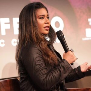 Jessica Pimentel Instagram - Thank you to the awesome group of people that attended the @infernomusicconference panel today. Your questions were quite insightful and it was lovely chatting with you all. Big kudos to Moderator @erinflyingfox Lynch for making this meeting as smooth as butter. And thank you to the other wonderful interviewers I had the honor of talking with after the panel. I really had a blast today. Tomorrow... We rage!!! 

#ididit 
#howdoesshedoit 
@infernofestivalnorway