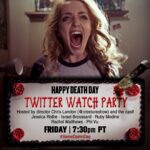 Jessica Rothe Instagram – QUARANTEAM! 
Come join @thechrislandon, myself and the rest of the amazing cast of HAPPY DEATH DAY for a LIVE insta/tweet party THIS FRIDAY 03/10 at 7:30 PM (PT)!!!!!! 🎂🔪☠️ It’s streaming for free on HBONOW or you can purchase it on Amazon Prime (or any other number of streaming platforms). In addition to hanging out, answering your questions, (and just having an all around ROLLICKING good time), we will be raising awareness and funds for @feedingamerica 
HOPE TO SEE YOU ALL THERE ❤️ #samedamnday  #happydeathdaymovie #stayhome