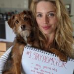 Jessica Rothe Instagram – We are the strongest when we work together. If you can, please stay at home and practice social distancing. Not only are you protecting yourself and those you love but the thousands of brave healthcare workers (my father and my sister, @rothensteve  and @crothensauce included) who are protecting us every day. We need to help make sure the hospitals aren’t overwhelmed any more than they are already, and I promise your actions DO make a difference. Every little bit counts. So hunker down, try that hobby you always talk about trying, call that friend you haven’t talked to in years, binge some shows, watch a cute dog video. We’ve got this.  @harryshumjr @chrissiefit @sharonhorgan @thechrislandon @desminborges @ashleighlathrop who are you staying home for? ❤️#istayhomefor #socialdistancing #supporthealthcareworkers