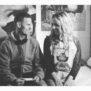 Jessica Rothe Instagram - Happy happy HAPPY birthday to @thechrislandon who is, without a doubt, one of (if not the) most wildly intelligent, kind, wickedly funny, insanely talented humans I have ever met. Thank you for your friendship, for making me a better artist and a better person, for splitting bags of Fritos and packs of Zipfizz at 2am, for showing me it is possible to be a kickass artist and an amazing parent and partner (you don’t even break a sweat), and, of course, for the fart jokes. My world is so much better because you are in it ❤️