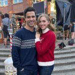 Jessica Sipos Instagram - Hope everyone enjoyed watching Mistletoe Connection! We had way too much fun filming it ❄️