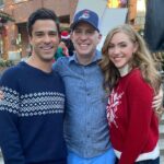 Jessica Sipos Instagram - Hope everyone enjoyed watching Mistletoe Connection! We had way too much fun filming it ❄️
