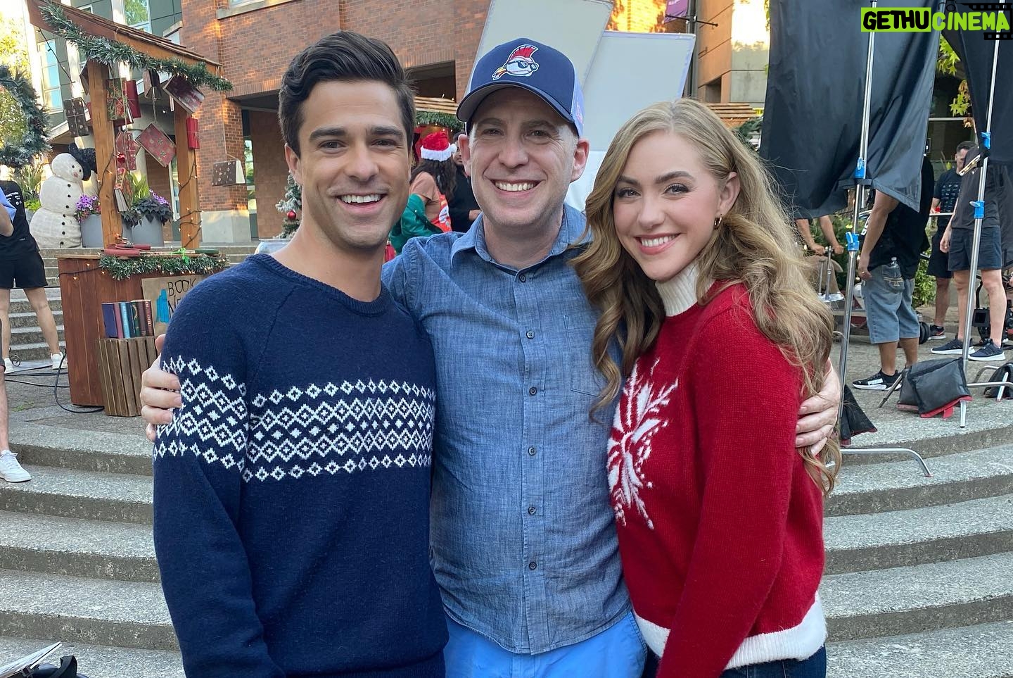 Jessica Sipos - 2.5K Likes - Hope everyone enjoyed watching Mistletoe Connection! We had way too much fun filming it āļø
