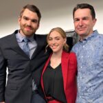 Jessica Sipos Instagram - Hope everyone enjoyed watching Mistletoe Connection! We had way too much fun filming it ❄️