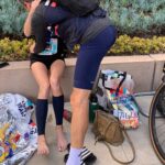 Jessica Stroup Instagram - Wow. What an emotional day. I knew I’d probably cry out of sheer exhaustion but I was flooded with so much joy, so much pride, so much gratitude and SO MUCH RELIEF that I’m still blurry eyed today. After training 18 weeks with a goal of finishing the @lamarathon in under 4 hours, seeing that clock say 3:41:44 was nearly unbelievable. Huge thanks to my friends and family who came out to support me, whether in person or in their energy. I love you. You believed in me when I doubted it all and for that I am forever grateful. — PHOTOS (1) On the phone with my dad sharing the good news. (2) Pumped to be rounding the corner on Mile 15. (3) Ridiculously nervous but feeling strong early before the start. (4) Being consoled after finishing. Ouch. (5) Bursting into tears right after crossing finish line. (6) 🥳 Also, shout out to @becsgentry for being an incredible inspiration to me. 😭😝💪🏻 #strongwomen