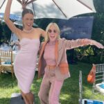 Jessica Stroup Instagram - Today I presented my girl @brittanysnow the Humanitarian Award from @thecreativecoalition for her beautiful work with @septemberletters. This means I got to get in front of some of the most inspiring and giving people in my industry and talk about how much I love my best friend. Not a bad Saturday if you ask me.