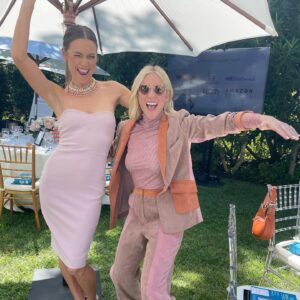 Jessica Stroup Instagram - Today I presented my girl @brittanysnow the Humanitarian Award from @thecreativecoalition for her beautiful work with @septemberletters. This means I got to get in front of some of the most inspiring and giving people in my industry and talk about how much I love my best friend. Not a bad Saturday if you ask me.
