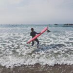 Jessica Stroup Instagram – My girl @brittanysnow and surf legend @tylerstanaland took me out to get pitted this morning. Also learned the stingray shuffle. I’d say we (blue) crushed it. 😜🤙🏻🤙🏻🤙🏻