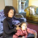 Jessica Sula Instagram - Mama combing hair series