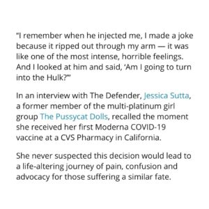 Jessica Sutta Instagram - Thank you to John-Michael Dumais at Children’s Health Defense for this interview. To my fellow injured & bereaved I love you and I won’t back down. And to the ones still asleep this is for you…”When people actually realize the severity of it and how many of us there are, that’s not going to be a good thing for society,” she said. “People are going to go through grief and anger and then feeling really bad that they didn’t do something sooner.”

Full interview in my stories. 💜⚔️🔥🇺🇸