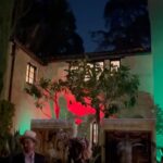 Jessica Sutta Instagram - One of the very few people that can get me out to a party. Lol Fun fact: this house was once owned by Jimi Hendrix. Felt like a different realm of Hollywood. Honoring the one and only @suewongfashion ❤️
