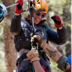 Jessica Sutta Instagram - Pics from zip lining & the Kennedy campaign tour! 🇺🇸 First 3 photos captured by @photo.conscious ❤️