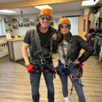 Jessica Sutta Instagram - Pics from zip lining & the Kennedy campaign tour! 🇺🇸 First 3 photos captured by @photo.conscious ❤️