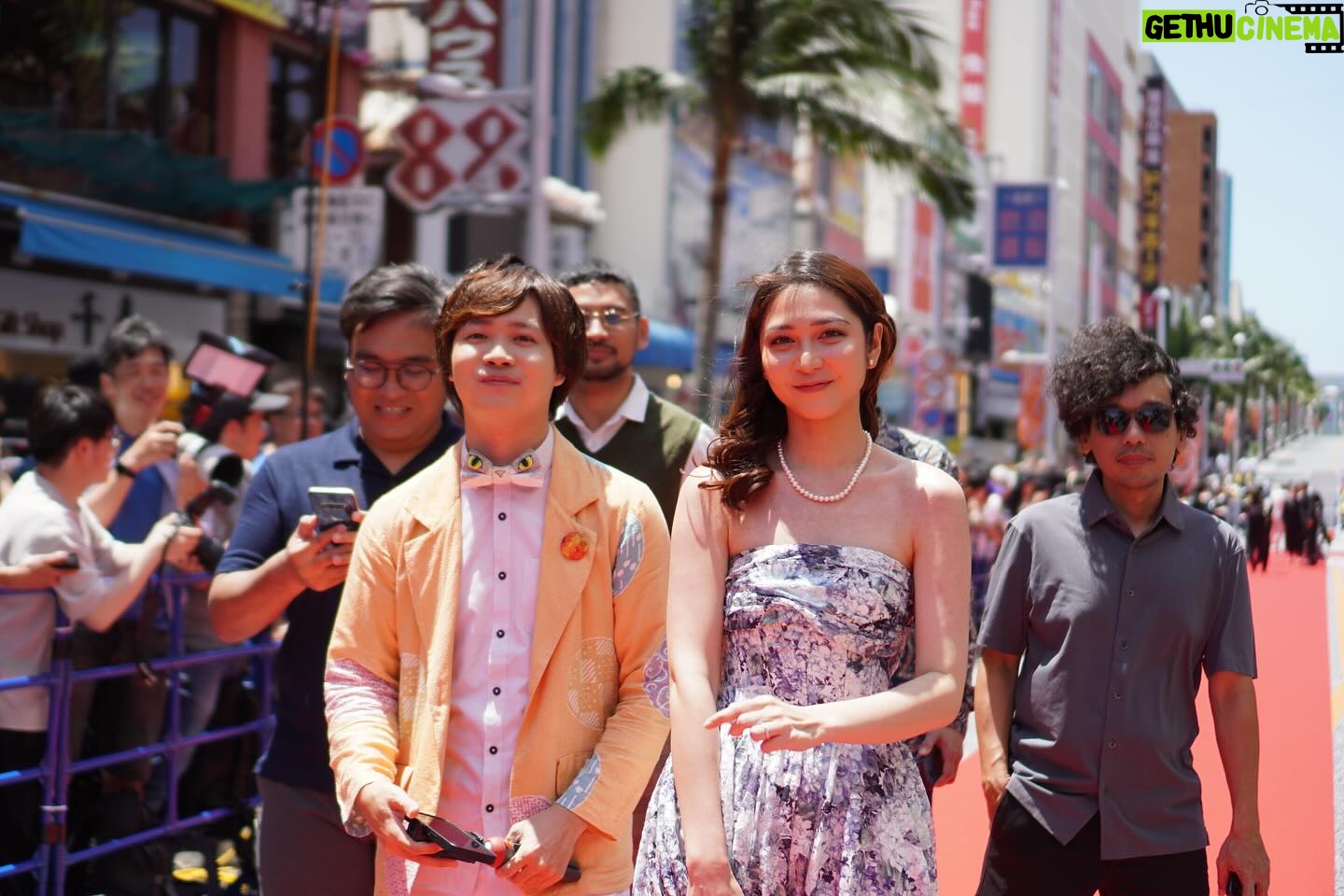Jessica Veranda Tanumihardja Instagram - Okinawa İnternational Movie Festival 2024 Red carpet 💙
