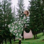 Jessica Veranda Tanumihardja Instagram - It all started with stepping out of my comfort bubble☘️🤍 . @katespadeny @kanmogroup.fashion #kadespadeny