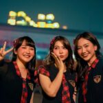 Jessica Veranda Tanumihardja Instagram - Siapa yang sangka bisa acara off air dengan seifuku dan teman seperjuangan lagi? Thank you @synchronizefest 💙 📸: @jkt48 @rezzahabibie