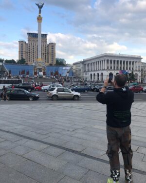 Jessica Versteeg Instagram - I loved exploring #Kiev 💙