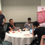 Jessica Versteeg Instagram – Wow what a great group of people (men and women!!!!) at the @blockchainbeach #hackathon! 👌🏽I loved hearing about everyone’s projects and watching everyone form teams, this was such a talented group of minds. We will find out who wins at 4pm today and so excited! 🏆