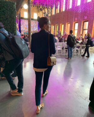 Jessica Versteeg Instagram - Loved listening to Joseph Lubin as he brought us to year 2047. Fascinating keynote 👏🏽
#nycblockchainweek was filled with so many amazing people with brilliant ideas! I really can’t wait to see this evolve over the next 5-10 years! I also look forward to my after conference dinner dates with the man that has encouraged each to keep fighting the good fight and to keep growing in many ways!