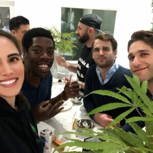 Jessica Versteeg Instagram - One thing I love about conventions and Hackathon’s is all of the cool people I get to meet! Thank you to everyone that came by #Paragon for the Pre after party! 🏆 #cannabis #blockchain