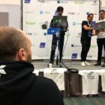 Jessica Versteeg Instagram - Team @paragoncoin sitting in on all the panels 🧠