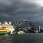 Jessica Watson Instagram - 💙 Love starting a busy day visiting schools with a trip across the equally busy Sydney Harbour. ⛴