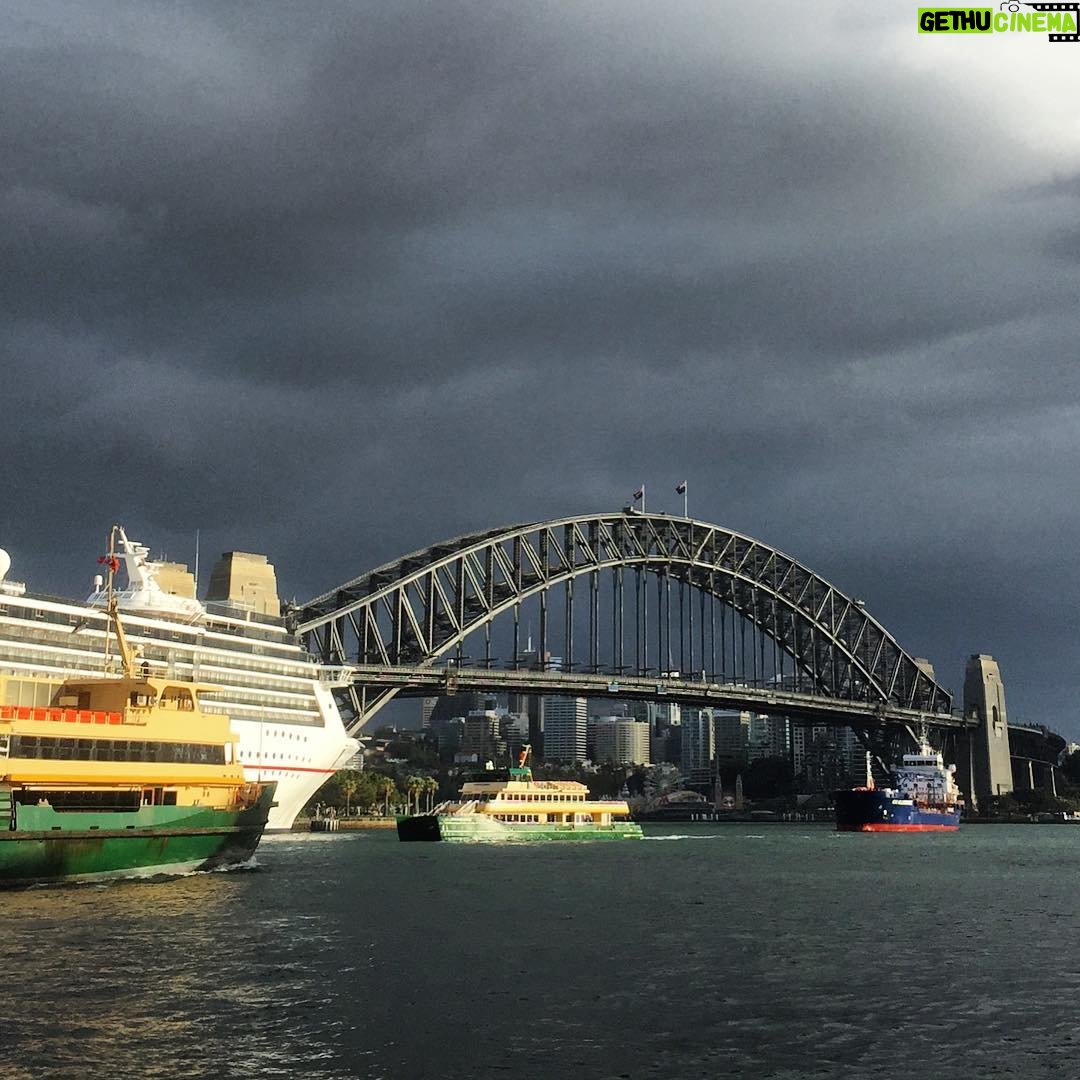 Jessica Watson Instagram - 💙 Love starting a busy day visiting schools with a trip across the equally busy Sydney Harbour. ⛴