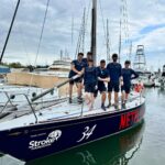 Jessica Watson Instagram - 📣 So excited for and proud of this campaign!   ✔️Fantastic crew ✔️Incredible little boat ✔️The iconic Rolex Sydney to Hobart Yacht Race ✔️Sailing in support of the Stroke Foundation ✔️50 sleeps to race day   Azzurro is a boat I’ve fangirled for years. She’s the same type of boat, an S&S 34, that I sailed around the world and as Pink (now my own Credence) who starred in Netflix’s True Spirit.     I couldn’t be more proud to be supporting @strokefdn as part of this race. Since my partner Cam passed away as the result of a stroke in 2021, I’ve gained such an appreciation for the work the Stroke Foundation does to prevent and treat stroke and support survivors. Donation link can be found in my bio. Every donation will be the most fantastic motivation for us on watch in the early hours of the morning, sleep-deprived, waves breaking over us, battling seasickness!   Thrilled to be doing this with: • @netflixanz – how great to have their support off the back of the release of True Spirit earlier this year 🍿 • @alanamariajewellery – gorgeous Australian jewellery brand ✨ • @zhikaustralia – innovative sailing gear, we’d be in trouble without them and another great Australian export   • @goldcoastcitymarina • @dimensionpolyant • @hobartwhisky • @wrap_it_marine • @clubmarine_insurance • @marinemedicalsolutions • @southernseasmarine @azzurroyachtracing #rolexsydneyhobart #rolexsydneyhobartyachtrace #RS2H #RS2H2023 #truespirit #netflix #strokefoundationaustralia #preventstroke #fightstroke #sparkmanandstephens #zhik #zhikteam