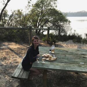 Jessica Watson Instagram - Bigger boat doesn’t necessarily equal more fun, in fact it may be the opposite! Have always loved the #gippslandlakes and it’s especially nice to visit and see the region as beautiful as ever in the wake of the bushfires. 
#visitgippsland 
#holidayherethisyear