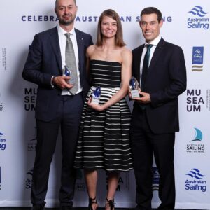 Jessica Watson Instagram - Belated photos from the @austsail awards night. Such a pleasure to present the @shesailsaus award, an absolute honour to be inducted into the Australian Sailing Hall of Fame, and an evening spent in inspiring sailing company.
 
@austsail 
@austsailhof 
 
#AustSailHoF #AustSailAwards