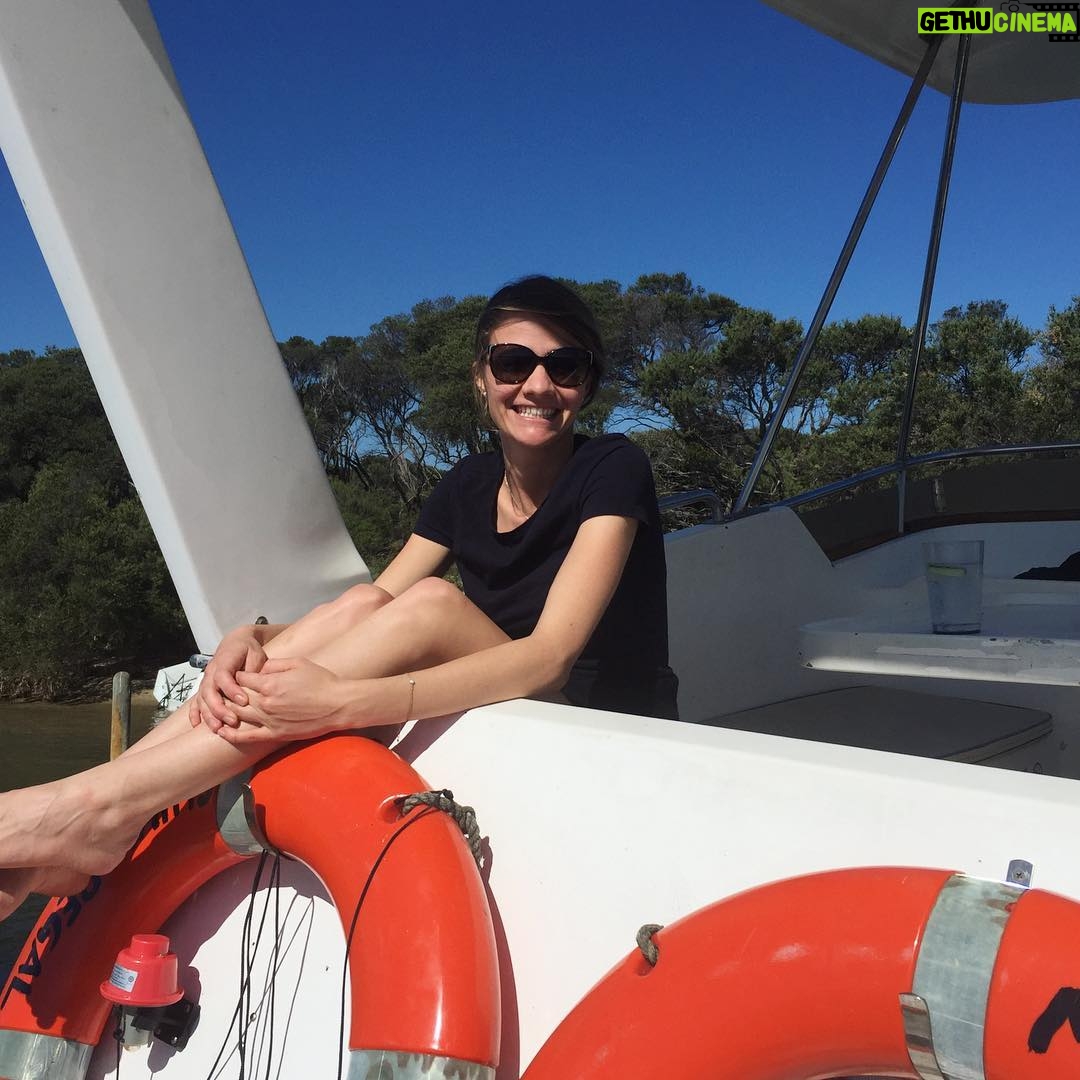 Jessica Watson Instagram - Easter well spent 👌. “There is nothing - absolutely nothing - half so much worth doing as simply messing about in boats” ~ Kenneth Grahame