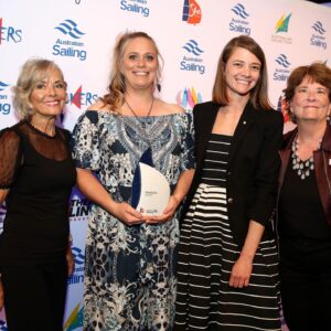 Jessica Watson Instagram - Belated photos from the @austsail awards night. Such a pleasure to present the @shesailsaus award, an absolute honour to be inducted into the Australian Sailing Hall of Fame, and an evening spent in inspiring sailing company.
 
@austsail 
@austsailhof 
 
#AustSailHoF #AustSailAwards