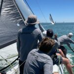 Jessica Watson Instagram - The absolute best. Thanks for a great event @festivalofsails. Regatta divisional win is just a bonus. ⛵️🏆🎉❤️🩴🍍 #festivalofsails2023 #cape31