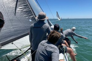Jessica Watson Instagram - The absolute best. 

Thanks for a great event @festivalofsails. 

Regatta divisional win is just a bonus. 

⛵️🏆🎉❤️🩴🍍

#festivalofsails2023 
#cape31