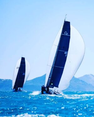 Jessica Watson Instagram - No words to describe how special Hamilton Island Race Week was. 

Salt water, beautiful islands, adrenaline, whales, many beers and long days of very cool sailing. But mostly the best damm crew (onboard and afar) who I’m so ridiculously grateful for and for what they’ve done to make this adventure possible. 

Absolutely nothing more healthy for the 💔.

🩴🩴🩴🥉⛵️🤙

📷 Thank you @sailorgirlhq & @saltydingomedia! 
#HIRW #cape31 #cape31aus