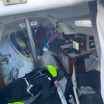 Jessica Watson Instagram – 📷 @officialrolexsydneyhobart @azzurroyachtracing photo dump: 

1. Pretty much sums up the race
2. & 3. Letting down the team with my 🕶️ game – anything for a bit of relief from the saltwater onslaught 
4. Ready for sked 😂
5. An S&S34 doing 14 knots 😮
6. Throwing up a wake on the final approach to the finish line – a very rare few minutes of downwind sailing 
7. Azzurro fans 💙 and accurate representation of wave height 😏
8. Recovery underway. Time to pack the well-used hyperthermia blanket away. 9 stitches in @xavier.doerr ‘s hand. Let’s not talk about how “wonderful” the cabin smells 
9. & 10. Just the best to share adventures with mates 💙💙💙