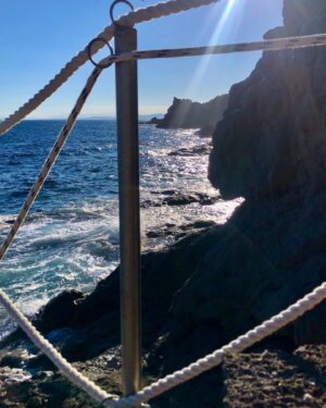 Jessica Watson Instagram - Current philosophy of aggressively doing things that are good for the soul has been well achieved these last few weeks. ✔️
Salty Mediterranean, stunning setting, delicious food and wonderful company. ❤️ So grateful to be so throughly spoilt! 

🌊🏊‍♀️🏰🍨🍨🍨